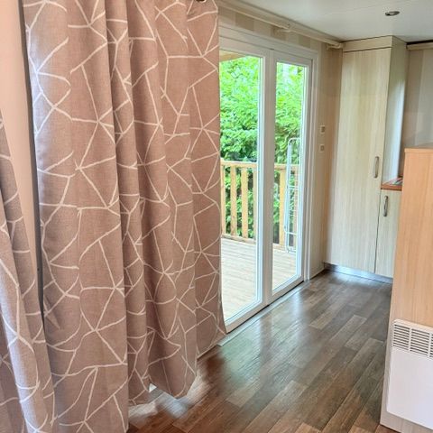 Mobile home 6 persons - Comfort mobile-home 28m² 2 bedrooms + covered terrace 13.5m² - TV 4/6 pers