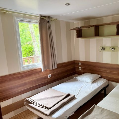 BUNGALOW 6 personnes - Mobil-home Standard PMR 30m² 2 chambres + terrasse 20m² - TV 1 pers