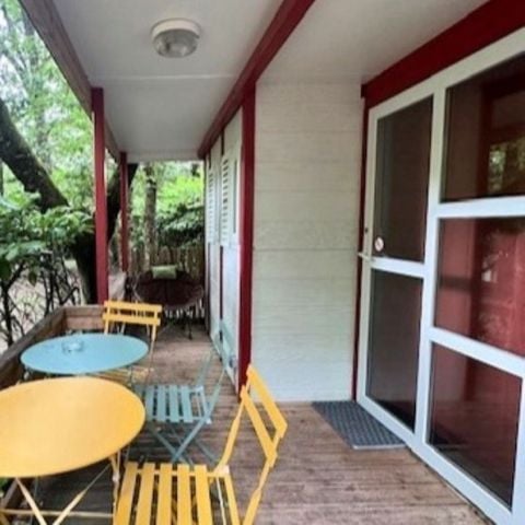 Chalet 4 personen - Confort 27m² 2 kamers + overdekt terras 7m² - TV 4 pers