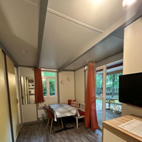 Chalet 4 personas - Chalet Confort 27m² 2 habitaciones + terraza cubierta 7m² - TV 2/4 pers