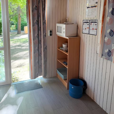 Chalet 4 personen - Kampeer klaar chalet 27 m² 4 pers