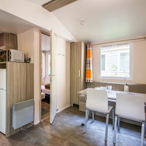 Mobilhome 6 personnes - Confort 28 m² – Terrasse couverte – Idéal pour les familles