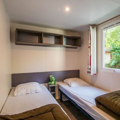 Mobilhome 6 personnes - Confort 28 m² – Terrasse couverte – Idéal pour les familles