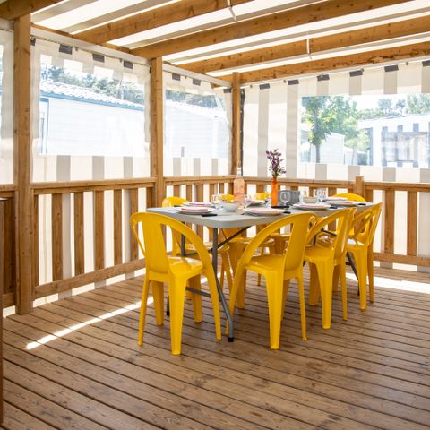 Mobile home 8 persons - Cottage DETENTE 4ch 8 pers
