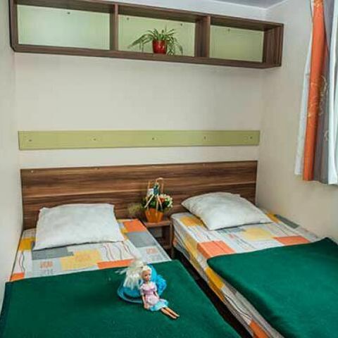 Stacaravan 8 personen - Gezellige 4 kamers