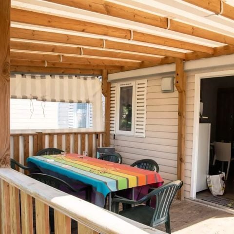 Stacaravan 6 personen - Gezellige Stacaravan 4 Kamers 6 Personen + TV