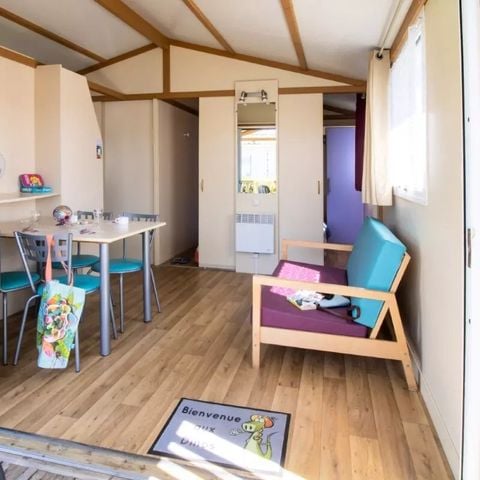 MOBILHOME 2 personas - Acogedor 2 Habitaciones 2 Personas + TV