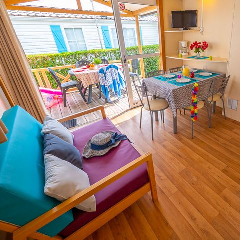 Chalet 2 persons - Ch COSY 1bed + dressing room 2 pers.
