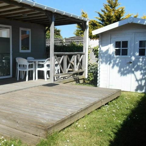 Stacaravan 4 personen - Chalet PMR Gezellig 3 Kamers 4 Personen + TV