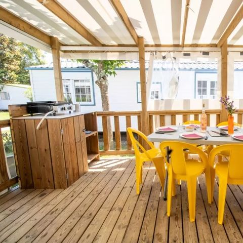 Mobile home 8 persons - Cottage Détente 5 Rooms 8 People + TV