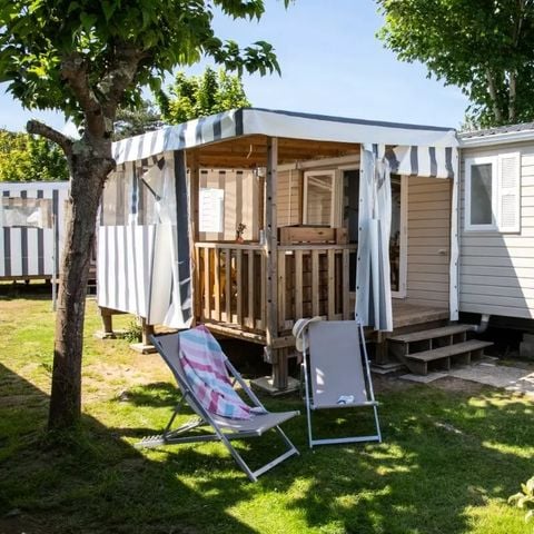 Stacaravan 8 personen - Cottage Détente 5 Kamers 8 Personen + TV