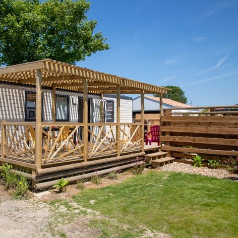 MOBILE HOME 4 people - COTTAGE LUXE DES DINOS 2bed