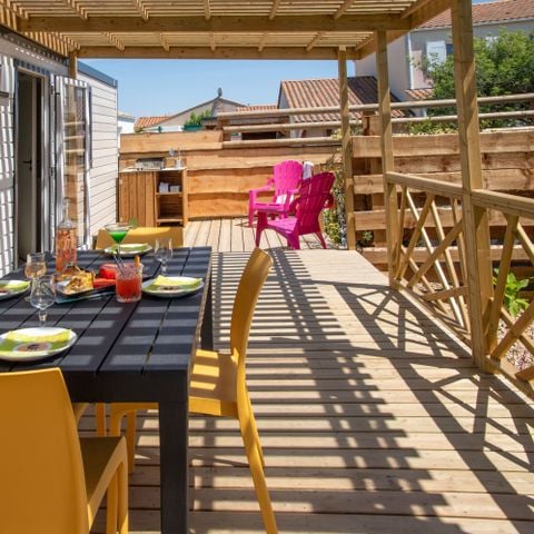 MOBILHOME 4 personas - COTTAGE LUXE DES DINOS 2bed