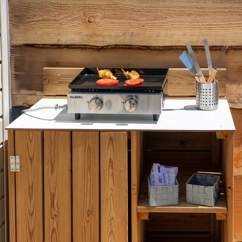 Mobilheim 4 Personen - COTTAGE LUXUS DES DINOS 2ch