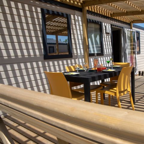 MOBILE HOME 4 people - COTTAGE LUXE DES DINOS 2bed