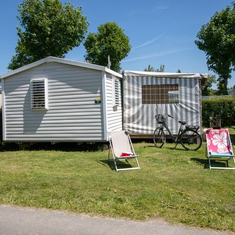 Stacaravan 6 personen - COTTAGE DETENTE 3ch