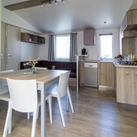 Stacaravan 6 personen - COTTAGE DETENTE 3ch