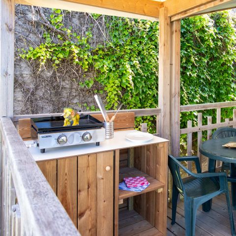 Mobile home 4 persons - COTTAGE DETENTE 2ch 4 pers
