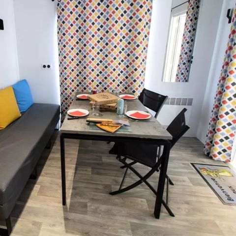 Mobile home 4 persons - Cottage Détente 3 Rooms 4 People + TV