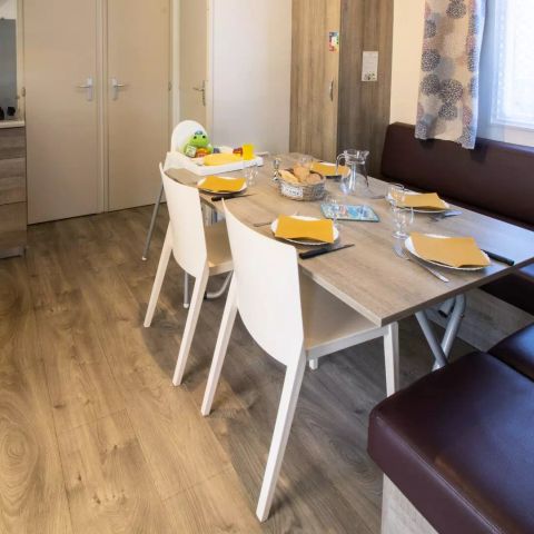 CASA MOBILE 6 persone - Casa mobile accogliente per bambini 4 camere 6 persone + TV