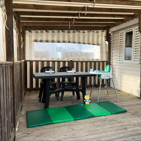 CASA MOBILE 6 persone - Casa mobile accogliente per bambini 4 camere 6 persone (5 adulti + 1 bambino) + TV