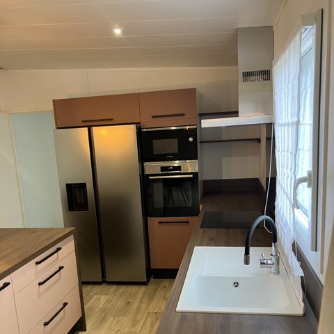 Chalet 5 personen - cottage met airconditioning *Nieuw* 2025 3bed 2SDB