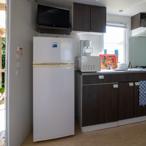 Stacaravan 4 personen - COSY - TV