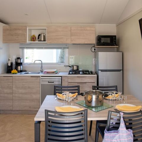 Mobile home 6 persons - COTTAGE LUXE LA TRIBU 3bed - SPA 6 pers