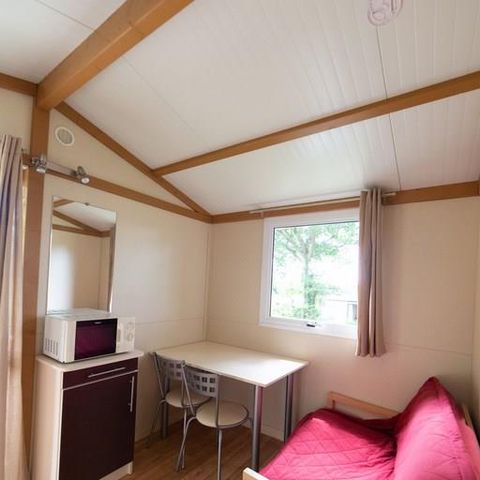 CHALET 2 people - Chalet TRIANON n°1 - 20m² - 1 bedroom - Covered terrace -