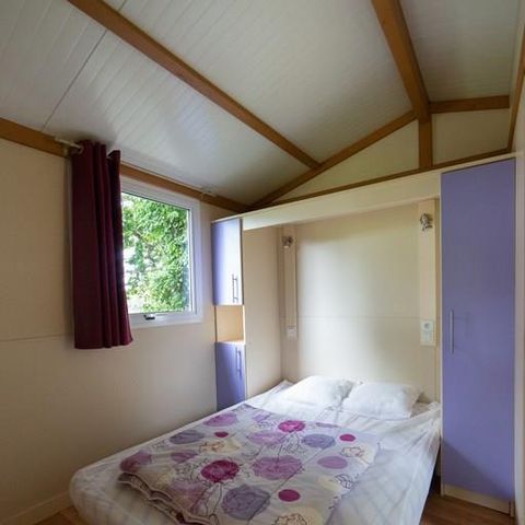 Chalet 2 personen - Chalet TRIANON n°1 - 20m² - 1 kamer - Overdekt terras -