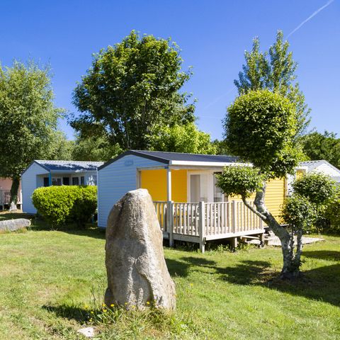 MOBILE HOME 4 people - Comfort mobile-home 28m² - 2 bedrooms - semi-covered terrace - TV + dishwasher 5 pers.