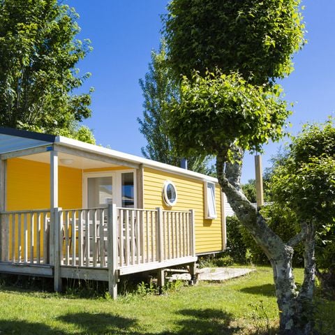 MOBILHOME 4 personnes - Mobil-home Confort 28m² - 2 chambres - terrasse semi-couverte - TV + lave-vaisselle 5 pers.