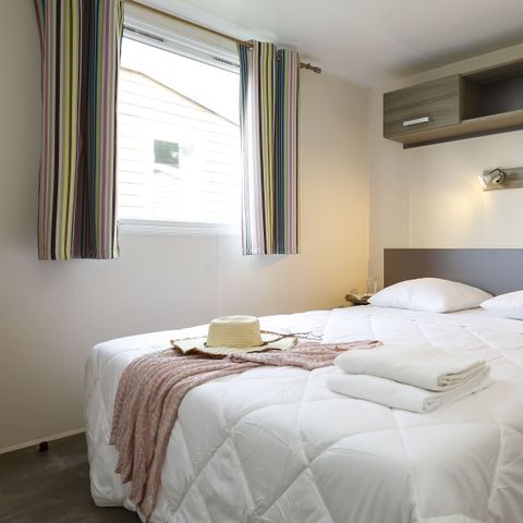 MOBILE HOME 4 people - Comfort mobile-home 28m² - 2 bedrooms - semi-covered terrace - TV + dishwasher 5 pers.