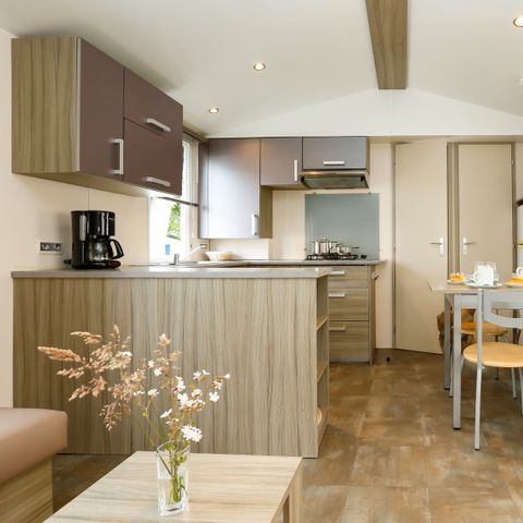 Mobilheim 6 personen - Standard 39m² - 3 Schlafzimmer - Terrasse - TV