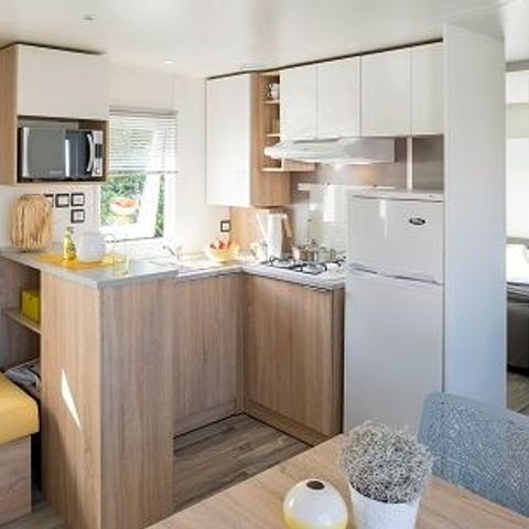 Stacaravan 10 personen - 4 slaapkamers - 2 badkamers