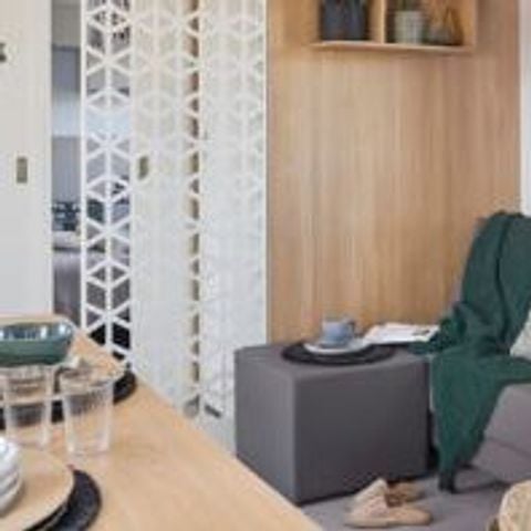 Stacaravan 8 personen - Tamaris, 3 kamers 32m², 2 badkamers