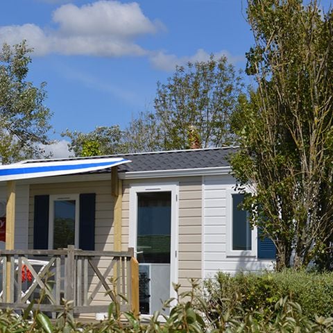 Stacaravan 5 personen - 2 slaapkamers voor 4/5 personen