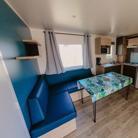 Stacaravan 6 personen - 3 slaapkamers - 6 personen