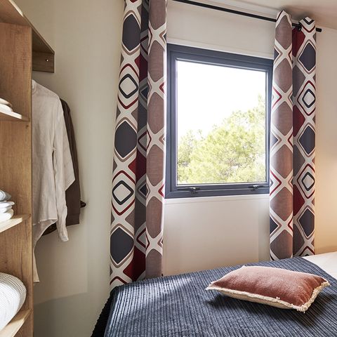 Stacaravan 6 personen - Stacaravan PREMIUM Zeezicht (3 slaapkamers 1 badkamer)