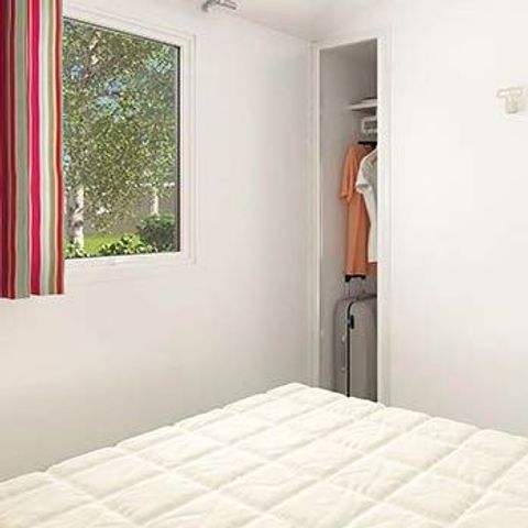 Mobilheim 6 personen - Mobilheim ARCHIPEL Premium 30m² - 3 Schlafzimmer / überdachte Terrasse + TV + LV + Bettwäsche 6 pers.