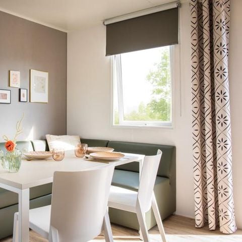 Mobile home 4 persons - Mobilhome OCEAN Confort 27m² - 2 bedrooms / covered terrace + TV 4 pers