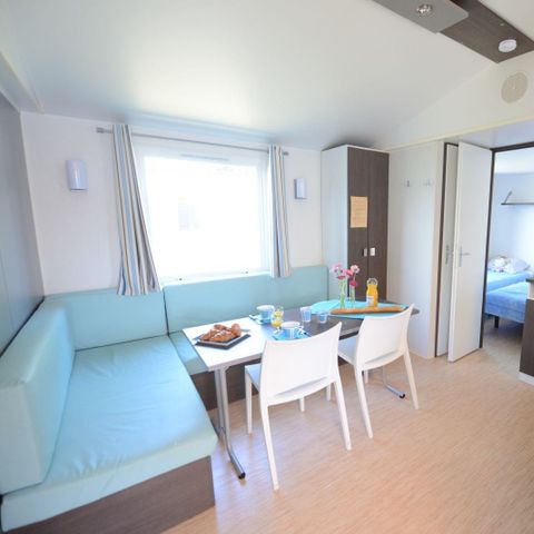 Mobilheim 6 Personen - ARMOR Confort 33m² - 3 Schlafzimmer / Überdachte Terrasse