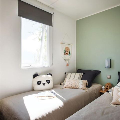 MOBILHOME 4 personas - PENDRUC Premium 30m² - 2 dormitorios / Terraza cubierta