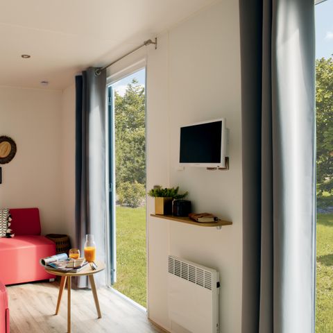 MOBILHOME 4 personas - PENDRUC Premium 30m² - 2 dormitorios / Terraza cubierta