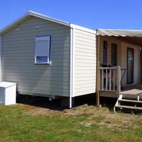 Mobilheim 4 personen - Mobilheim EVASION Confort 27m² - 2 Schlafzimmer / Überdachte Terrasse + TV 4 Pers.