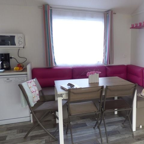 Mobile home 8 persons - Mobilhome FAMILY Premium 36m² - 4 bedrooms / covered terrace + TV + LV + Sheets 8 pers