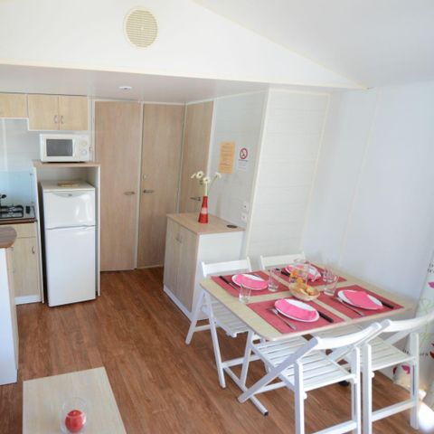 MOBILHOME 4 personas - Mobilhome IROISE Standard 25.5m² - 2 habitaciones / terraza semicubierta integrada + TV 4 pers