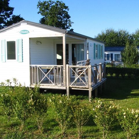 MOBILHOME 4 personas - Mobilhome IROISE Standard 25.5m² - 2 habitaciones / terraza semicubierta integrada + TV 4 pers