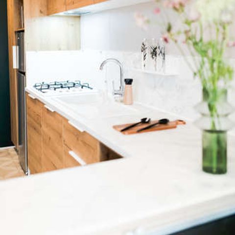 Stacaravan 4 personen - AVEN Premium 28 m² 2 slaapkamers / Overdekt terras