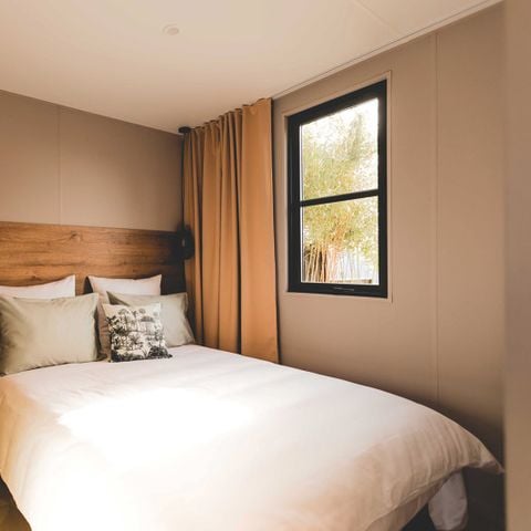Stacaravan 6 personen - Stacaravan HORIZON Premium 33m² 3 kamers Overdekt terras